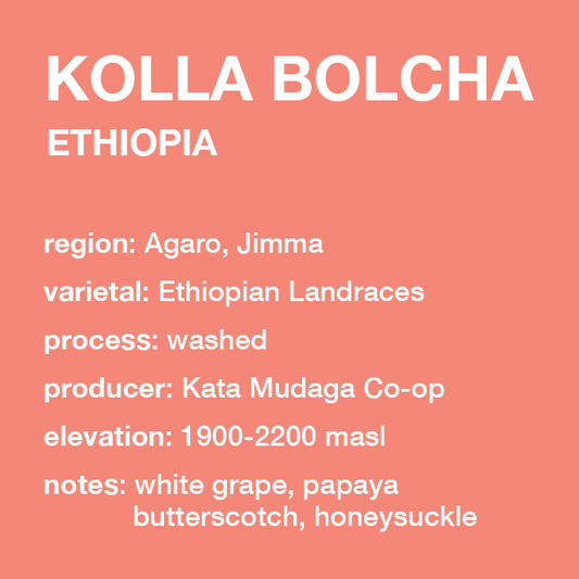 **NEW** ETHIOPIA Kolla Bolcha