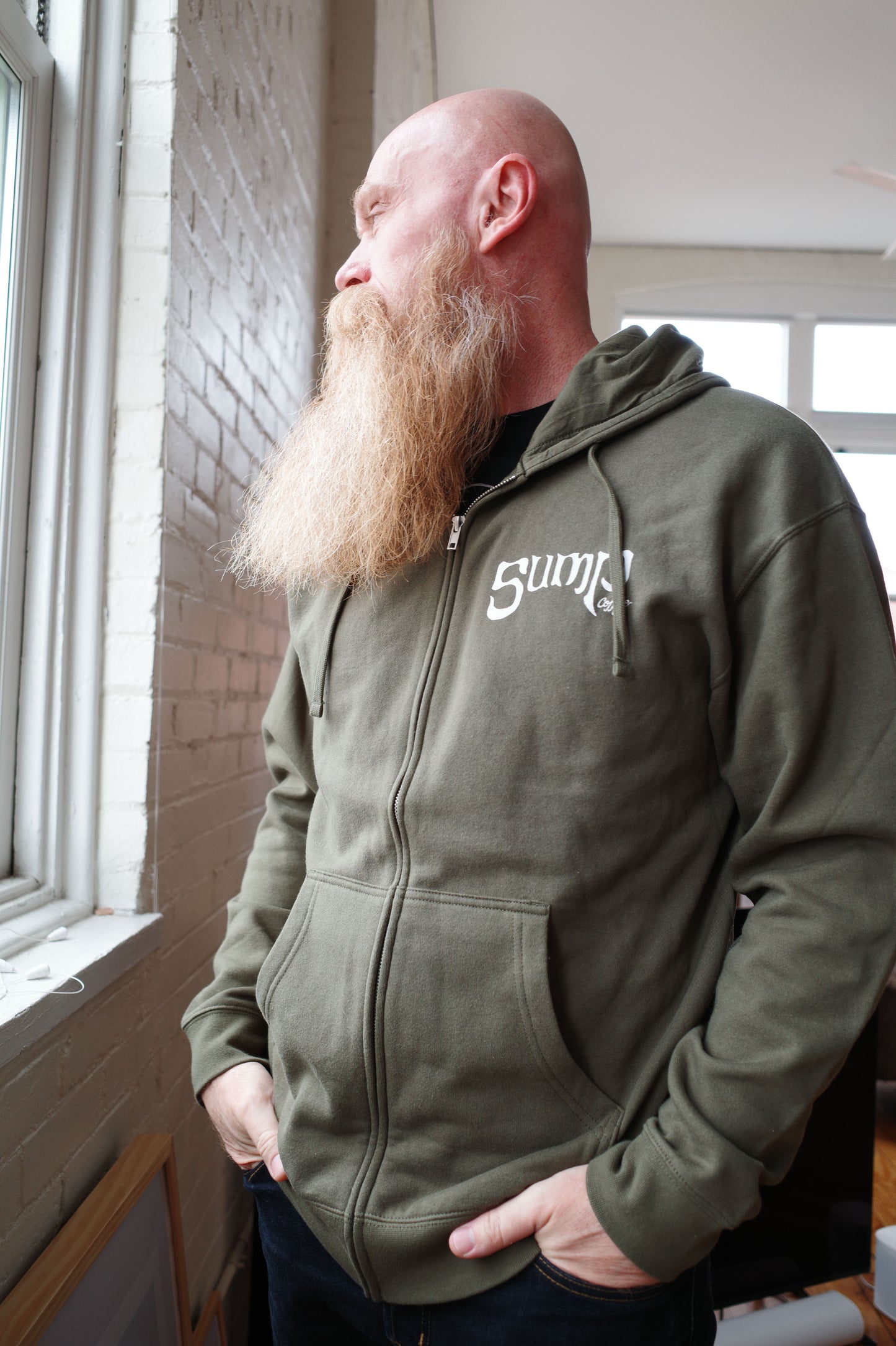 **NEW** Sump Octo Zip Up Hoodie